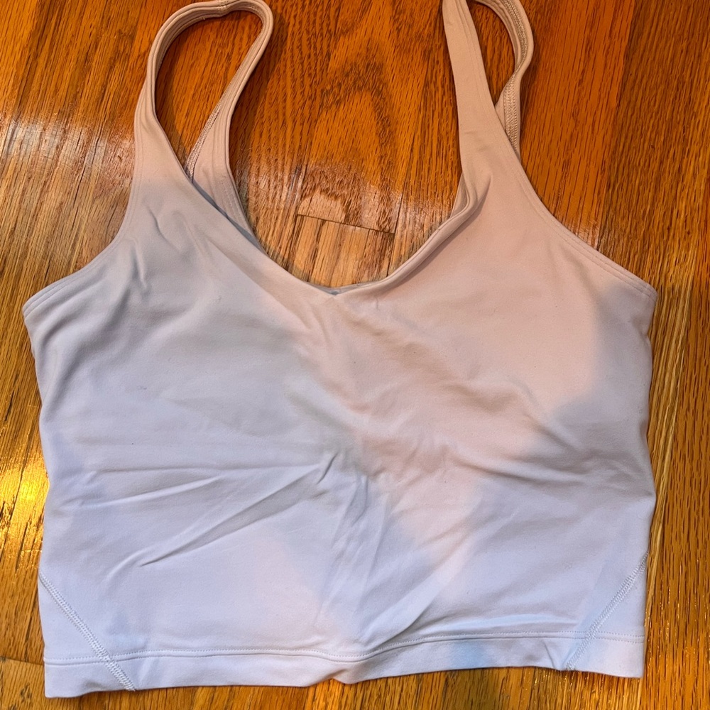 lavender lululemon align tank size 6